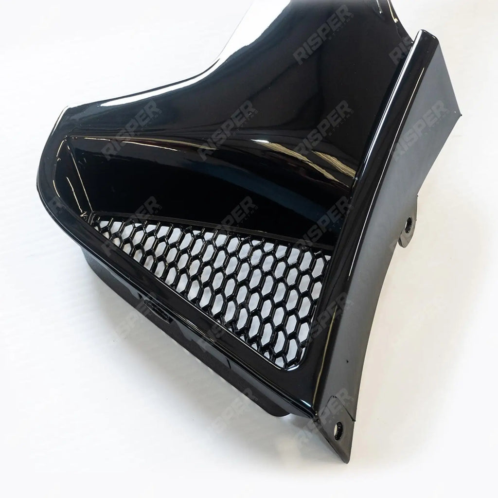 Gloss Black Rear Diffuser Single Side Dual Tip For BMW 4 Series M Sport F32 F36 -