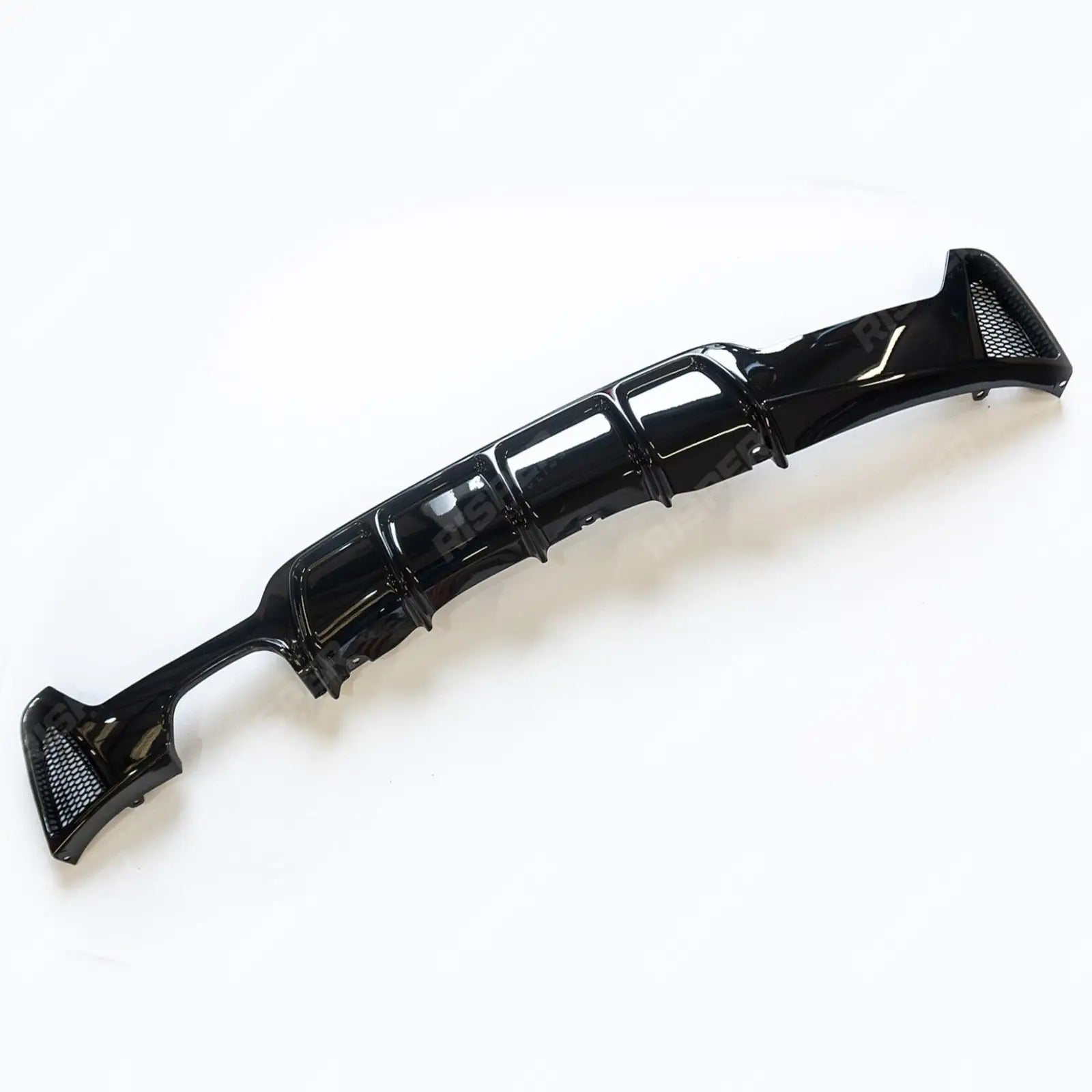 Gloss Black Rear Diffuser Single Side Dual Tip For BMW 4 Series M Sport F32 F36 -