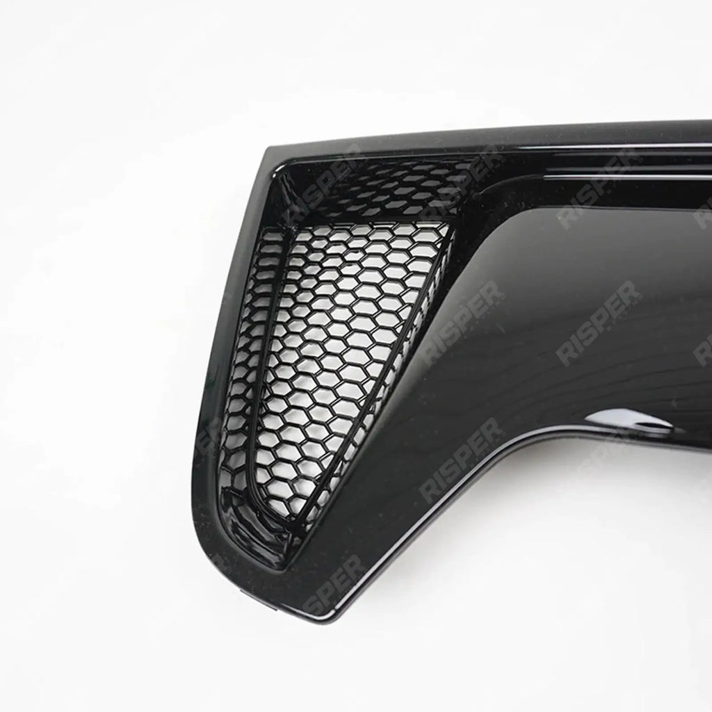 Gloss Black Rear Diffuser Single Side Dual Tip For BMW 4 Series M Sport F32 F36 -