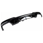 Gloss Black Rear Diffuser with Quad Exit For BMW 5 Series M Sport F10 F11 -