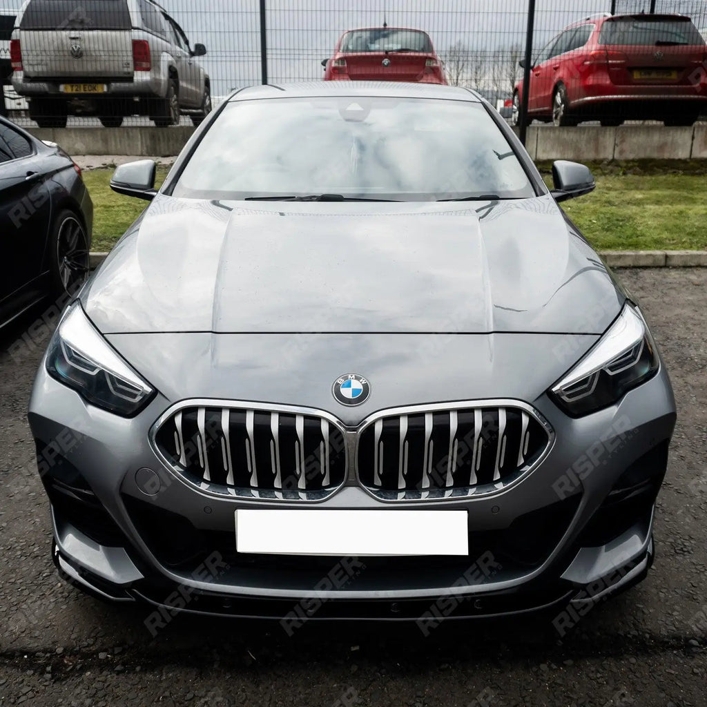 Gloss Black Risper Front Splitter For BMW 2 Series F44 Gran Coupe M Sport M235i 2019+