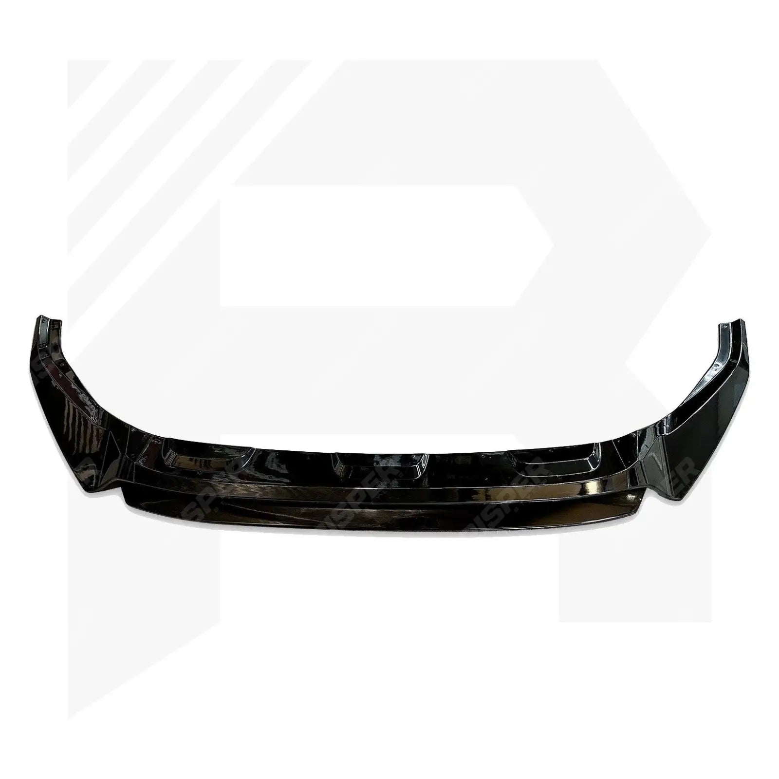 Gloss Black Risper Front Splitter Lip For Audi Q8 S Line 2018-2023