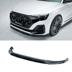 Gloss Black Risper Front Splitter Lip For Audi Q8 S Line 2023+