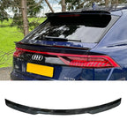 Gloss Black Risper Lower Spoiler Lip Extension For Audi Q8 2018+
