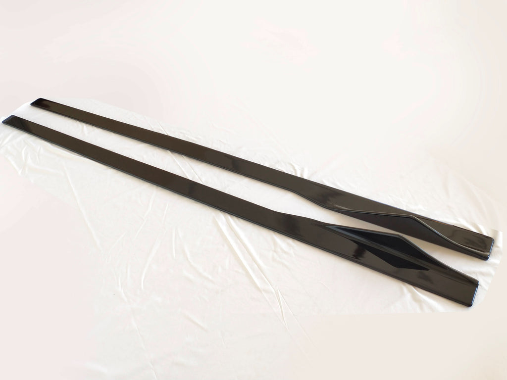 AC Style Gloss Black Side Skirts for BMW G14 G15 8 Series 19-Present