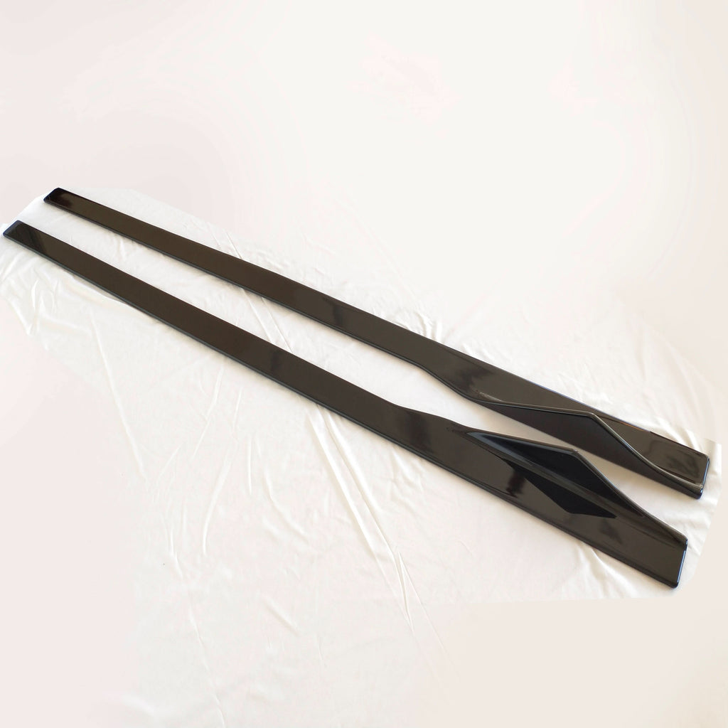 AC Style Gloss Black Side Skirts for BMW G16 8 Series Gran Coupe 19-Present