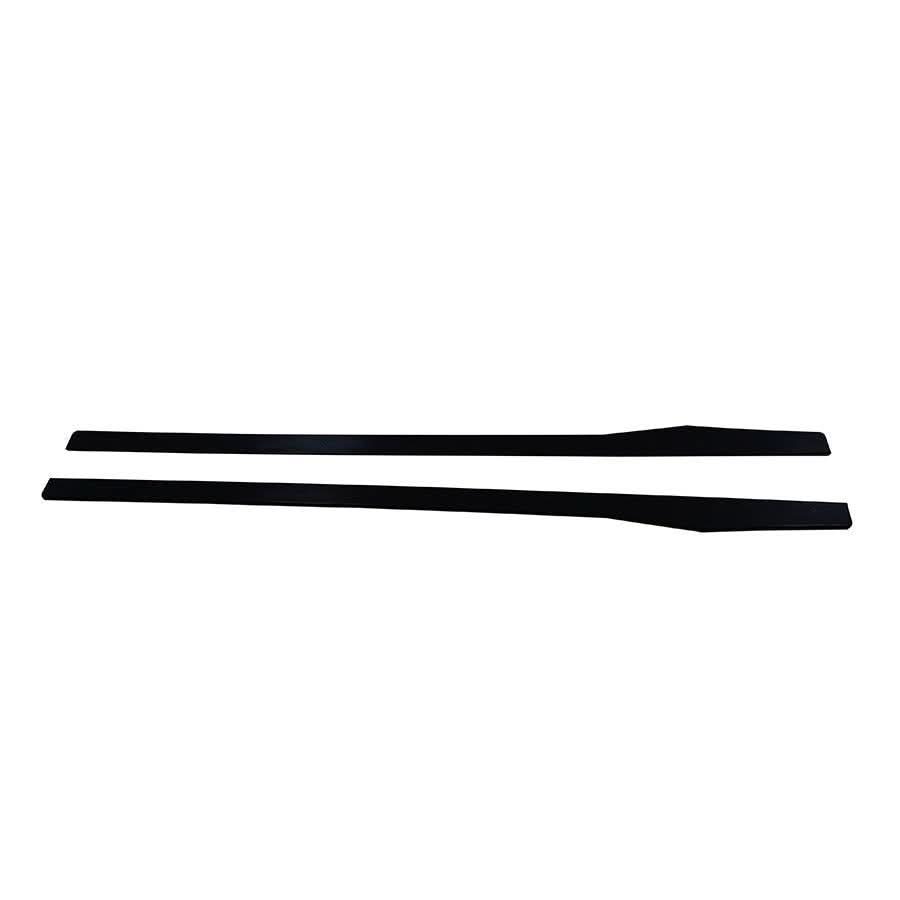 A Style Gloss Black Side Skirts for Mercedes Benz W205 C Class & C63 15-21