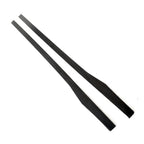 A Style Gloss Black Side Skirts for Mercedes Benz W205 C Class & C63 15-21
