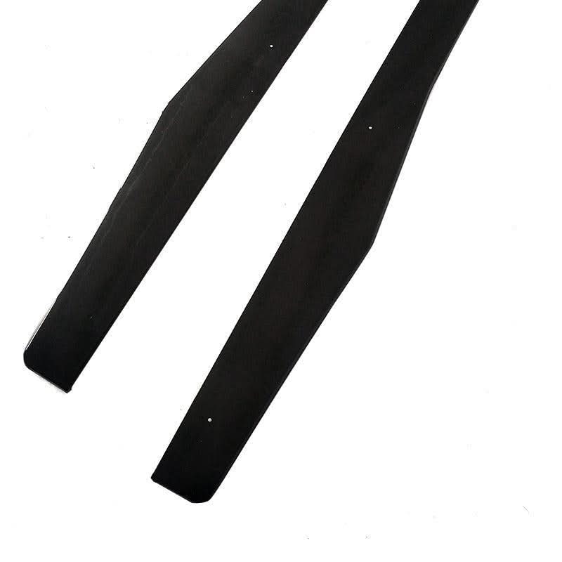 A Style Gloss Black Side Skirts for Mercedes Benz W205 C Class & C63 15-21