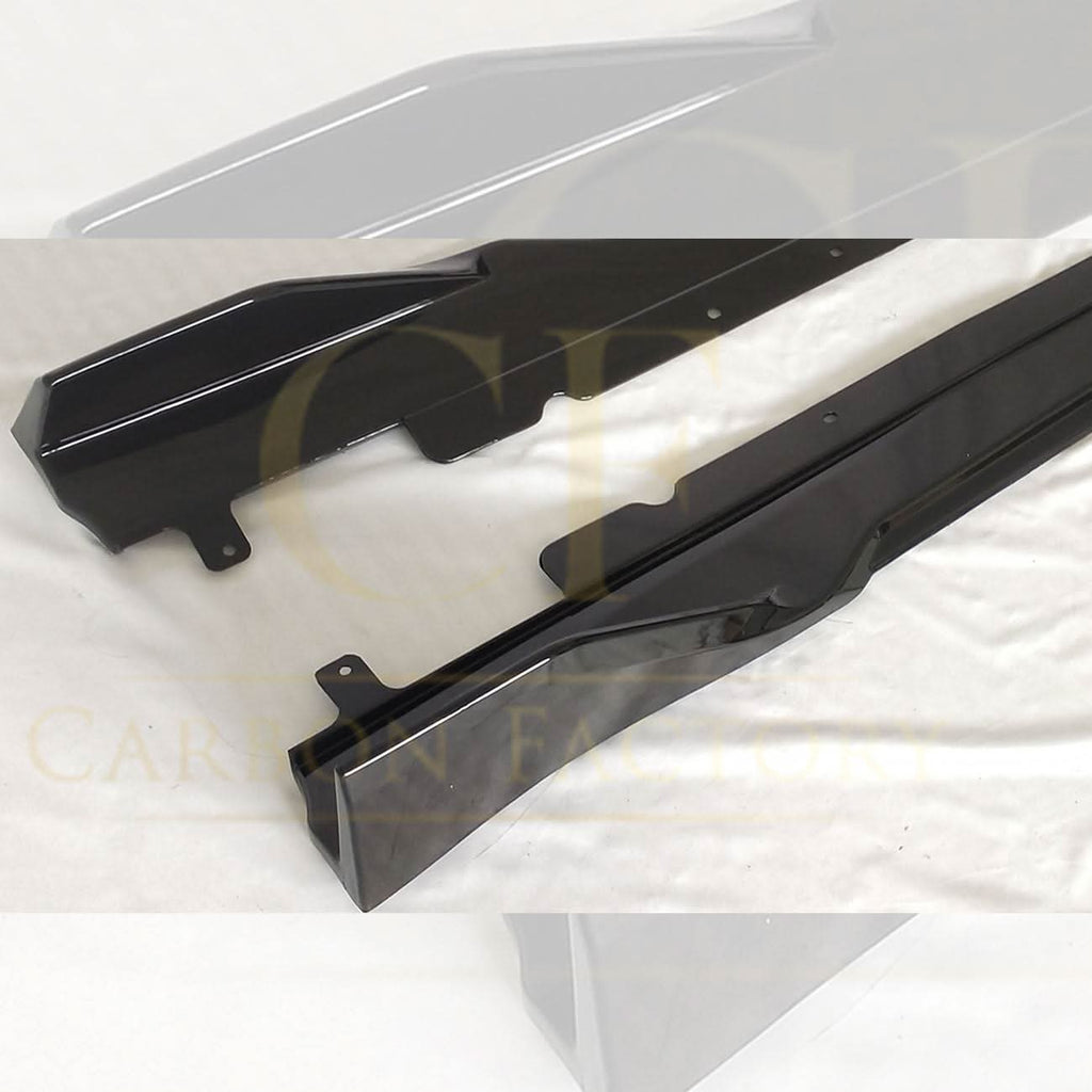 Competition Style Gloss Black Side Skirts for BMW 3 Series G20 G21 19-Present