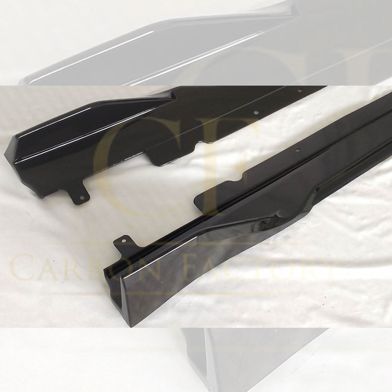 Competition Style Gloss Black Side Skirts for BMW 3 Series G20 G21 19-Present