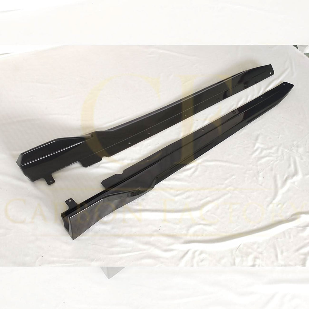 Competition Style Gloss Black Side Skirts for BMW 3 Series G20 G21 19-Present