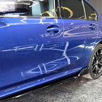 Competition Style Gloss Black Side Skirts for BMW 3 Series G20 G21 19-Present