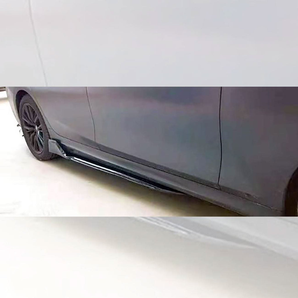 Competition Style Gloss Black Side Skirts for BMW G22 G23 G26 4 Series 20-Present