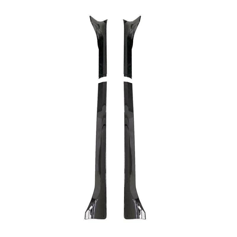 Competition Style Gloss Black Side Skirts for Tesla Model Y 19-24