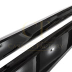 Competition Style Gloss Black Side Skirts for Tesla Model Y 19-24
