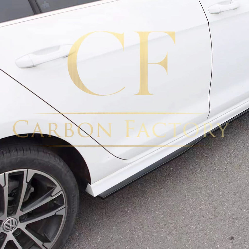 Gloss Black Side Skirts for VW Golf MK7 MK7.5 13-20