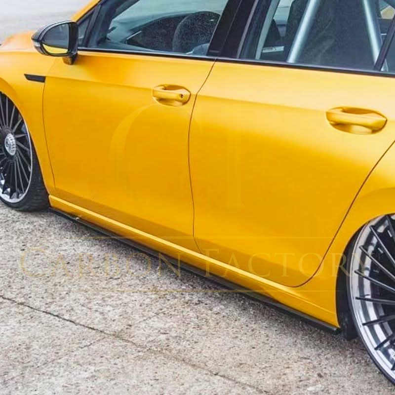 MAX Style Gloss Black Side Skirts for VW Golf MK8 21-23
