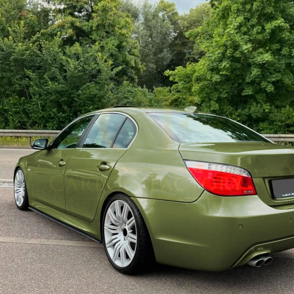 MP Style Gloss Black Side Skirts for BMW E60 E61 M5 & 5 Series 05-10