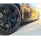 MP Style Gloss Black Side Skirts for BMW F10 F11 5 Series inc M5 10-17