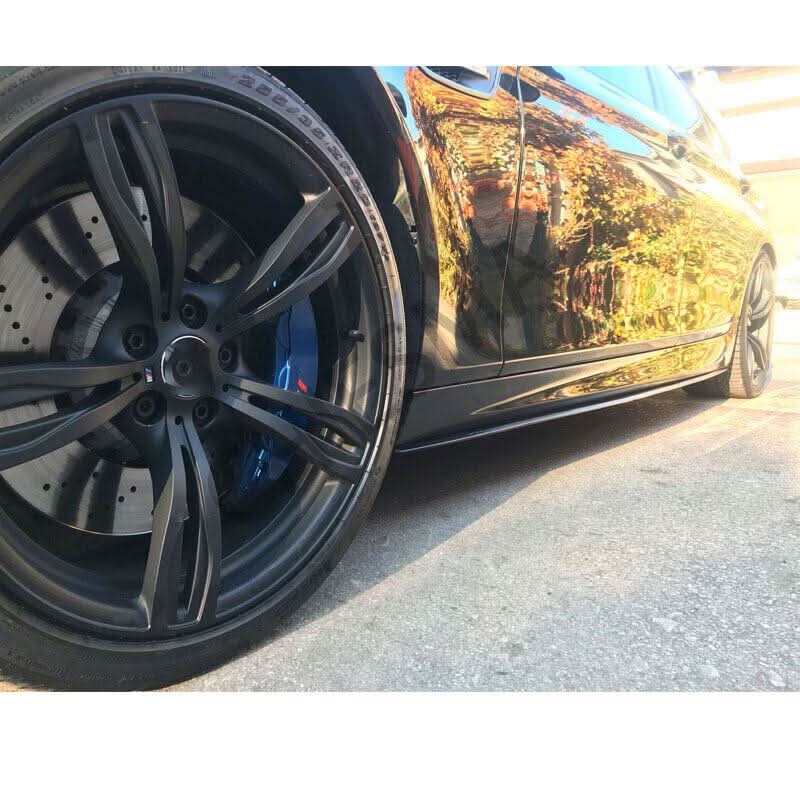 MP Style Gloss Black Side Skirts for BMW F10 F11 5 Series inc M5 10-17