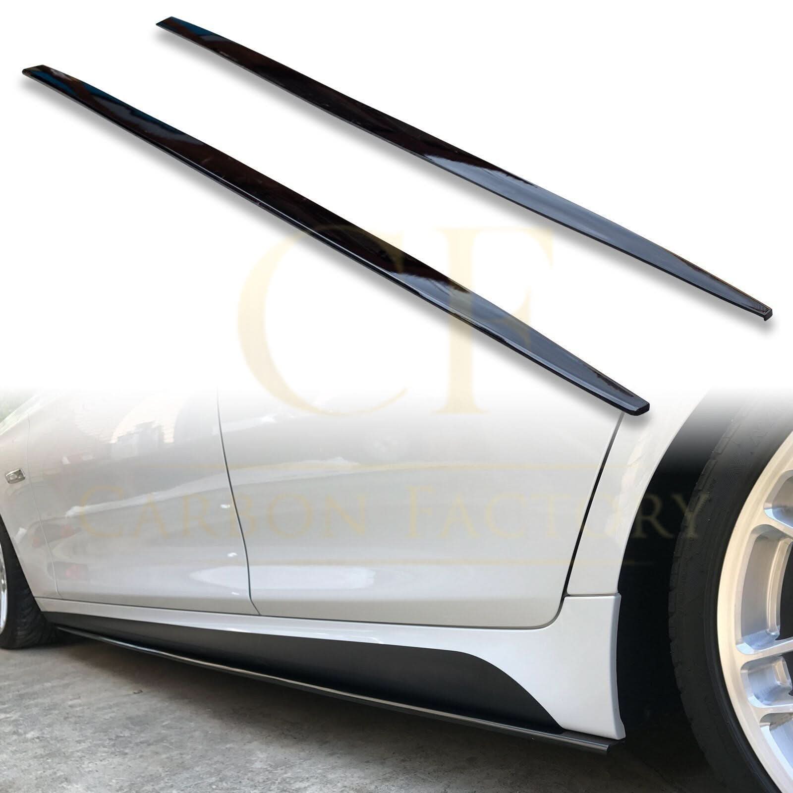 MP Style Gloss Black Side Skirts for BMW F10 F11 5 Series inc M5 10-17