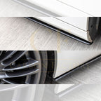 MP Style Gloss Black Side Skirts for BMW F10 F11 5 Series inc M5 10-17