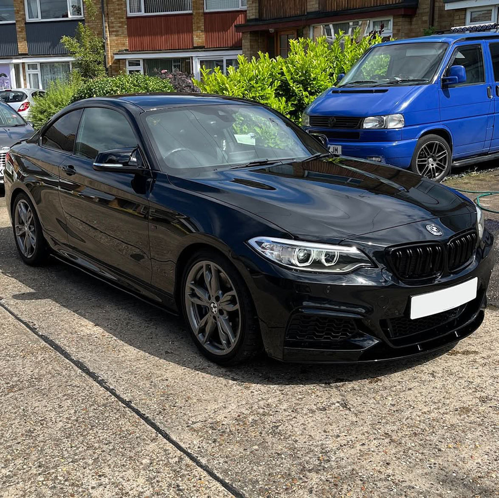 MP Style Gloss Black Side Skirts for BMW F22 2 Series F87 M2 14-20