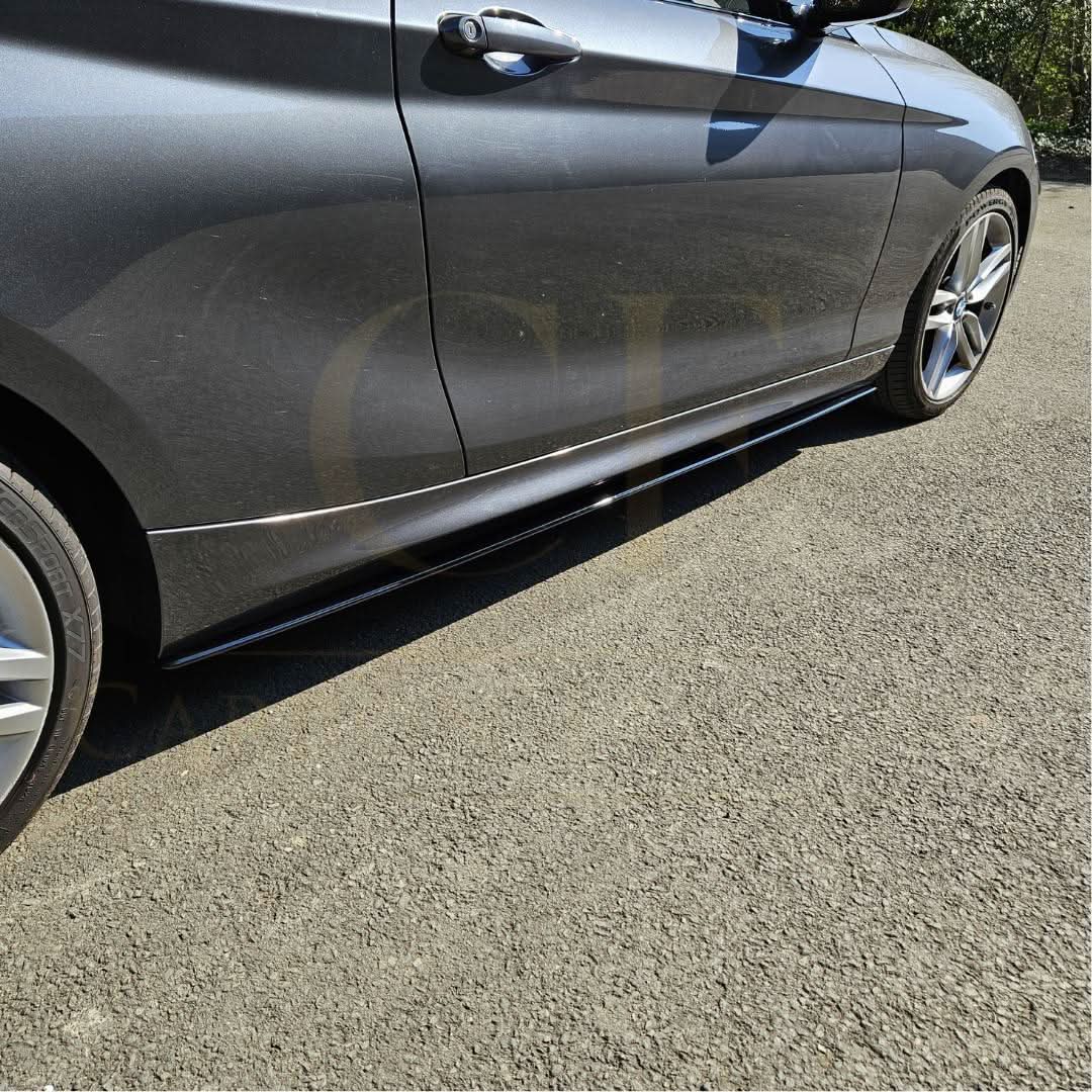 MP Style Gloss Black Side Skirts for BMW F22 2 Series F87 M2 14-20