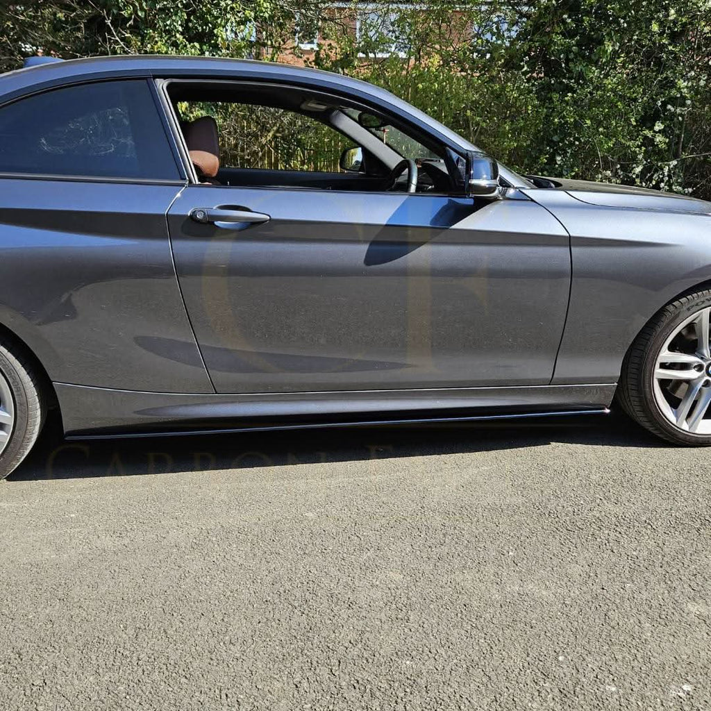 MP Style Gloss Black Side Skirts for BMW F22 2 Series F87 M2 14-20