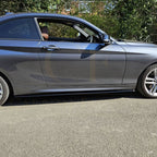 MP Style Gloss Black Side Skirts for BMW F22 2 Series F87 M2 14-20