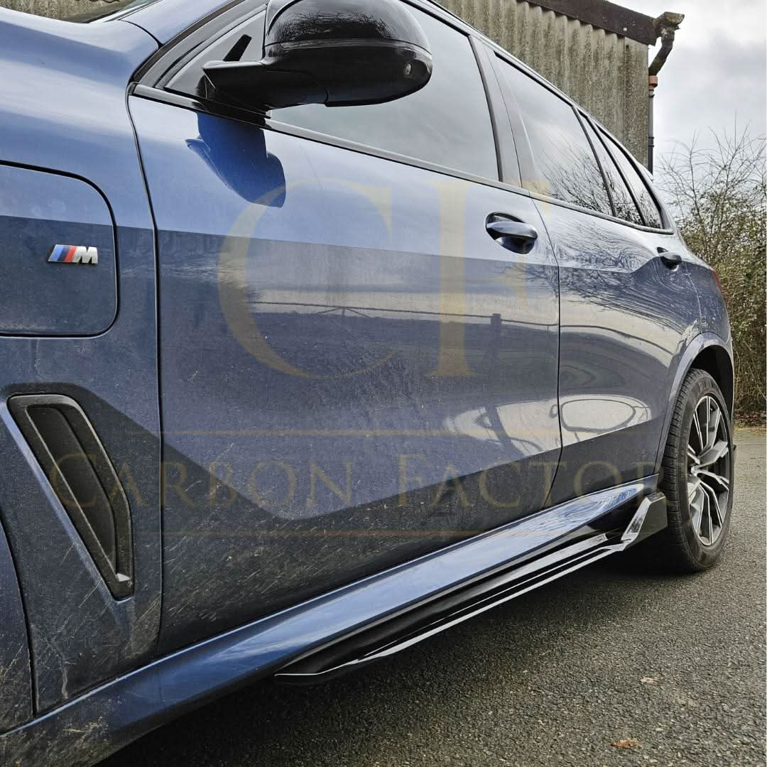 MP Style Gloss Black Side Skirts  for BMW G05 X5 F95 X5M 19-22