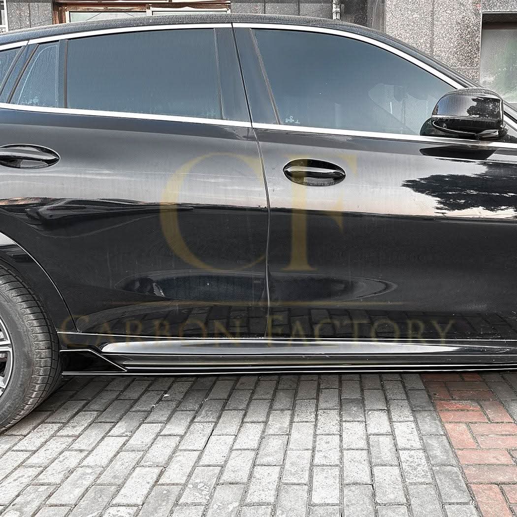 MP Style Gloss Black Side Skirts for BMW G06 X6 19-25
