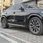 MP Style Gloss Black Side Skirts for BMW G06 X6 19-25