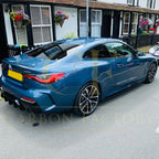 MP Style Gloss Black Side Skirts for BMW G22 G23 4 Series 20-Present