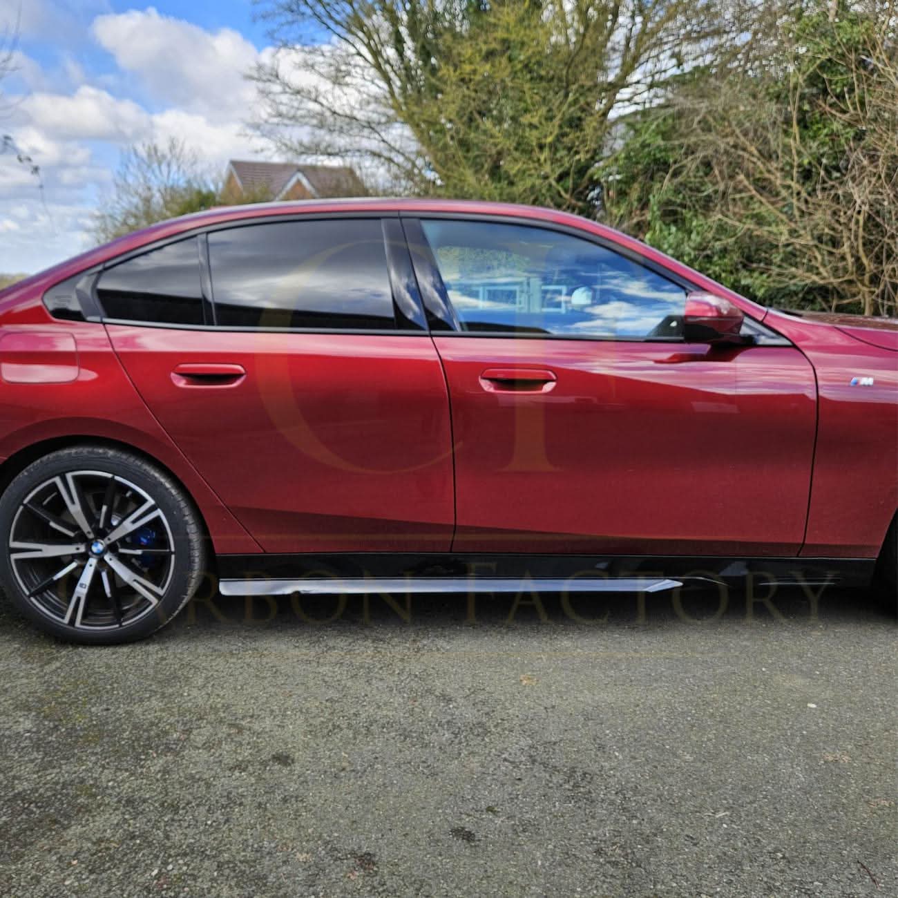 MP Style Gloss Black Side Skirts for BMW G60 5 Series 24-Present