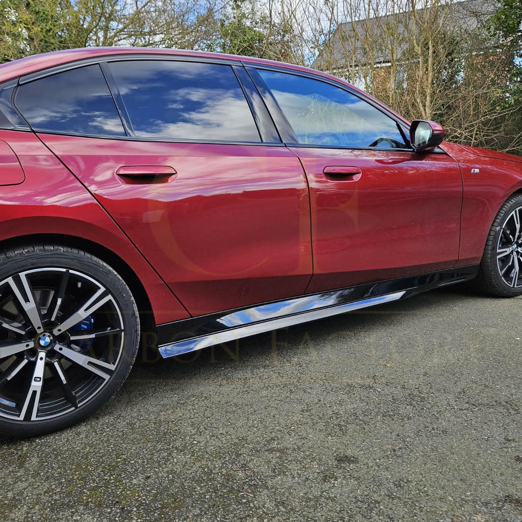 MP Style Gloss Black Side Skirts for BMW G60 5 Series 24-Present