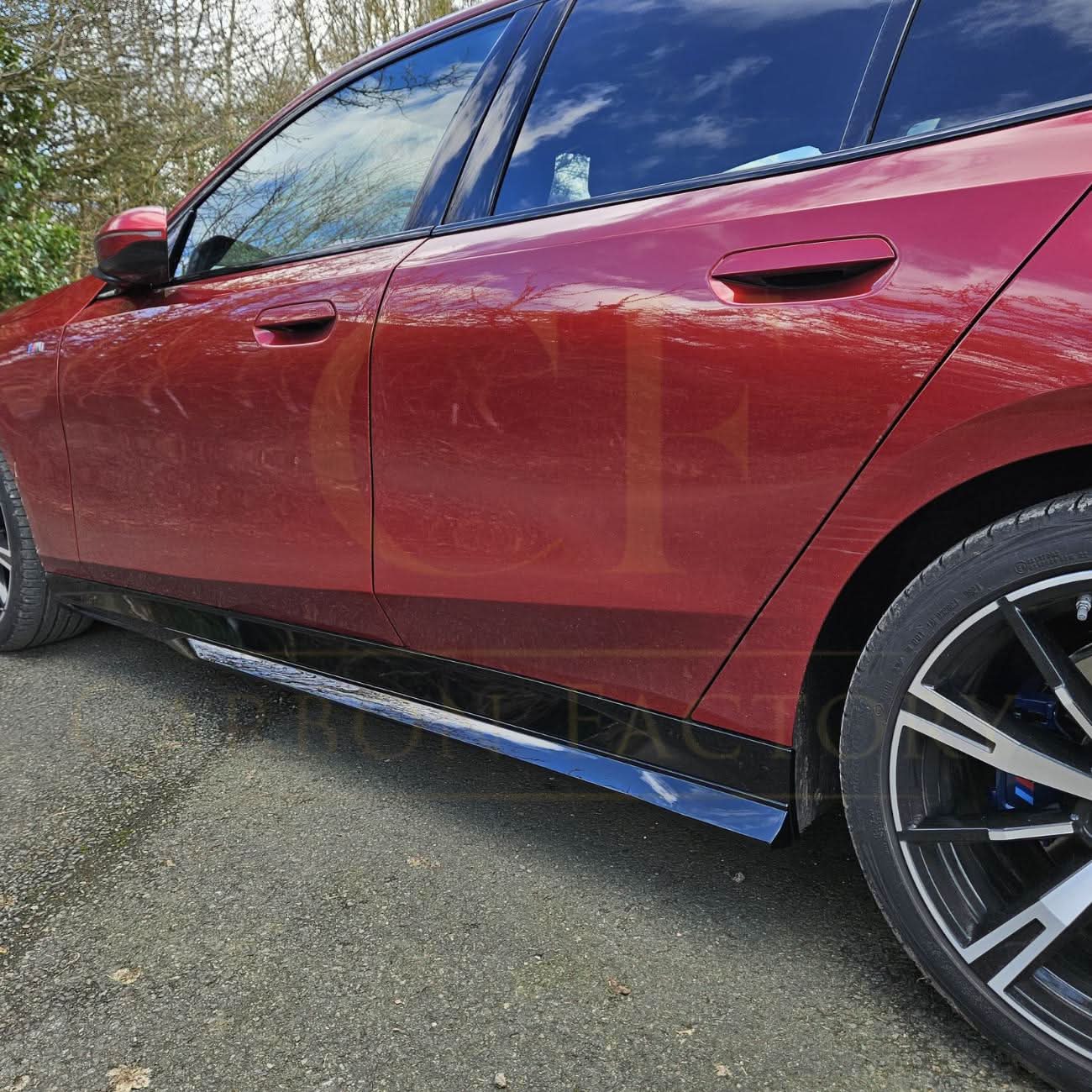 MP Style Gloss Black Side Skirts for BMW G60 5 Series 24-Present