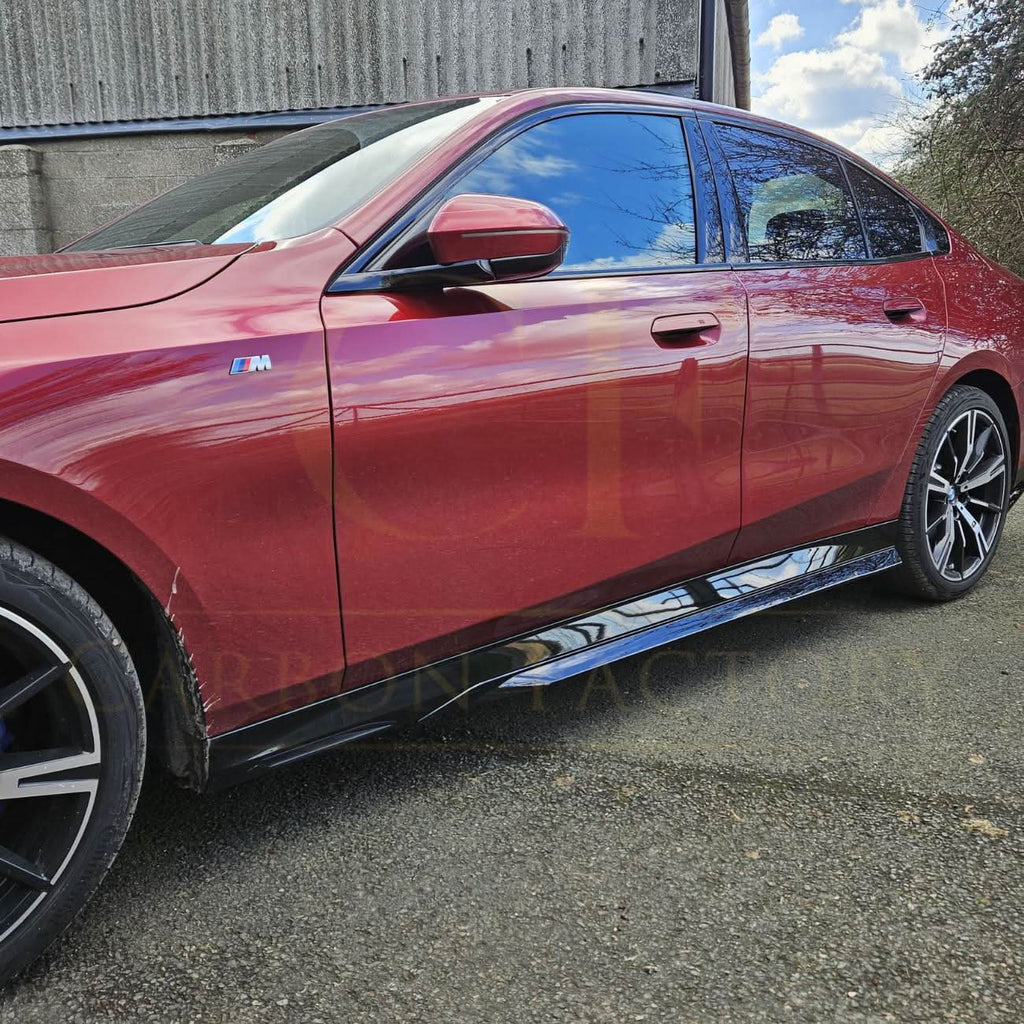 MP Style Gloss Black Side Skirts for BMW G60 5 Series 24-Present