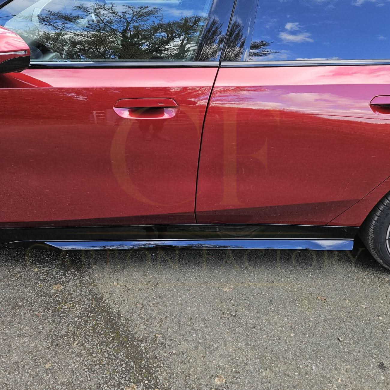 MP Style Gloss Black Side Skirts for BMW G60 5 Series 24-Present