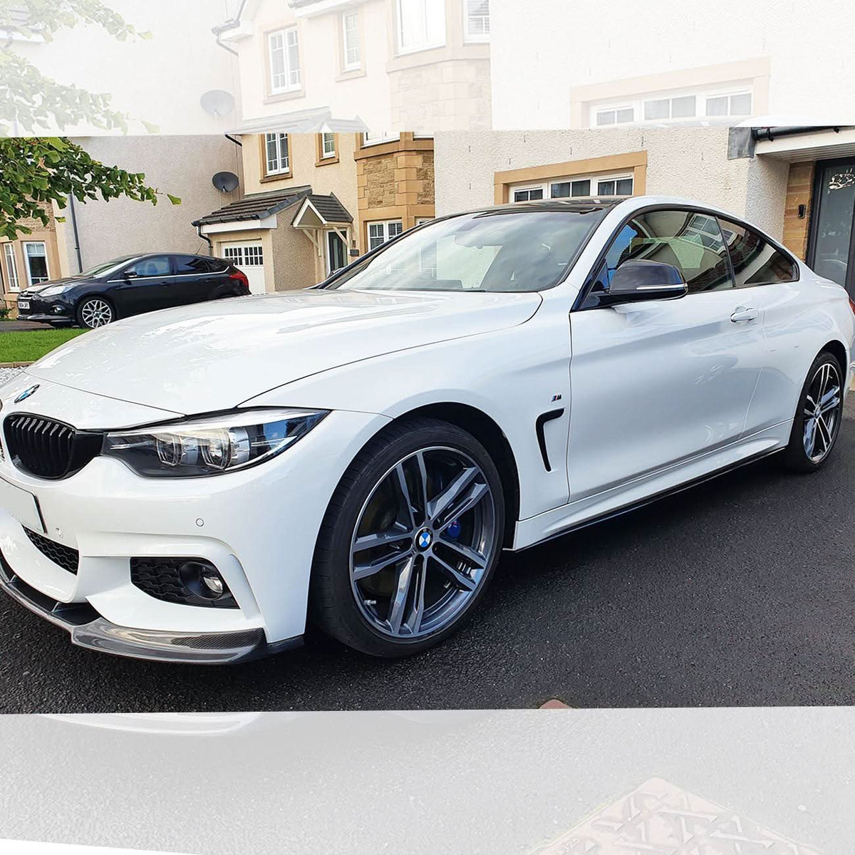 OEM Style Gloss Black Side Skirts for BMW F32 F33 F36 4 Series 14-20