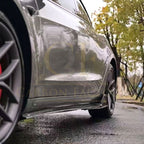 TR Style Gloss Black Side Skirts for Tesla Model 3 16-23