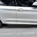 V Style Gloss Black Side Skirts for BMW G01 X3 G02 X4 18-24