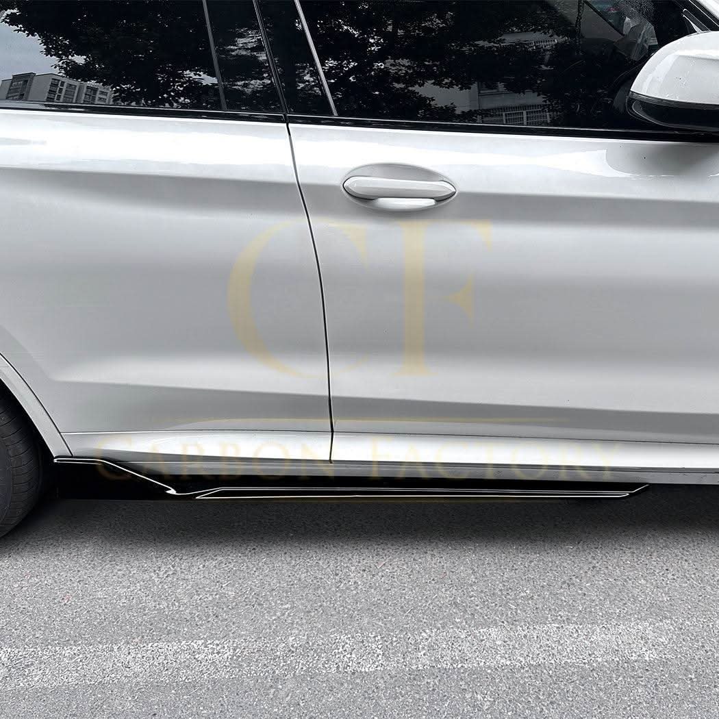 V Style Gloss Black Side Skirts for BMW G01 X3 G02 X4 18-24