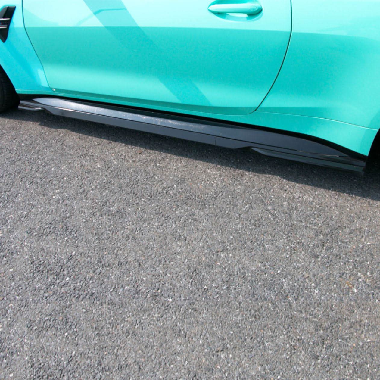 MP Style Gloss Black Side Skirts for BMW G80 M3 G82 G83 M4 21-Present