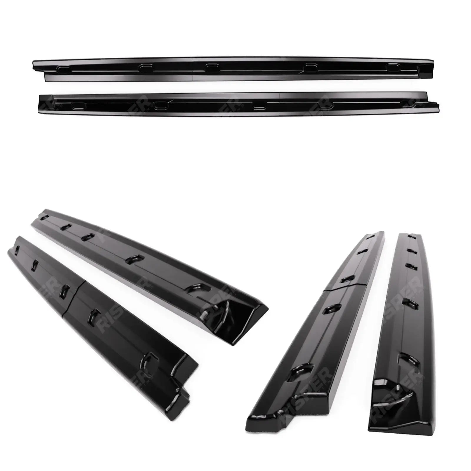 Gloss Black Side Skirt Splitters For Volkswagen Caddy MK5 2021+