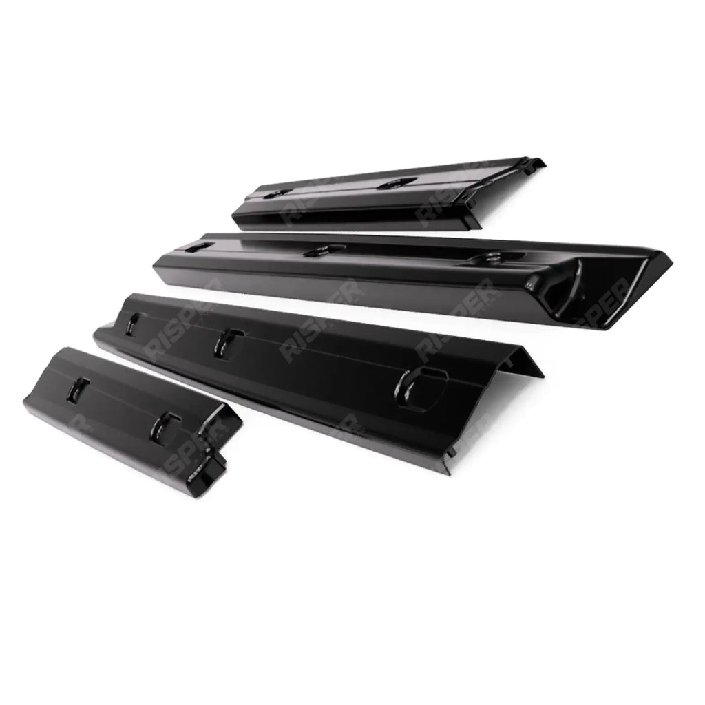 Gloss Black Side Skirt Splitters For Volkswagen Caddy MK5 2021+