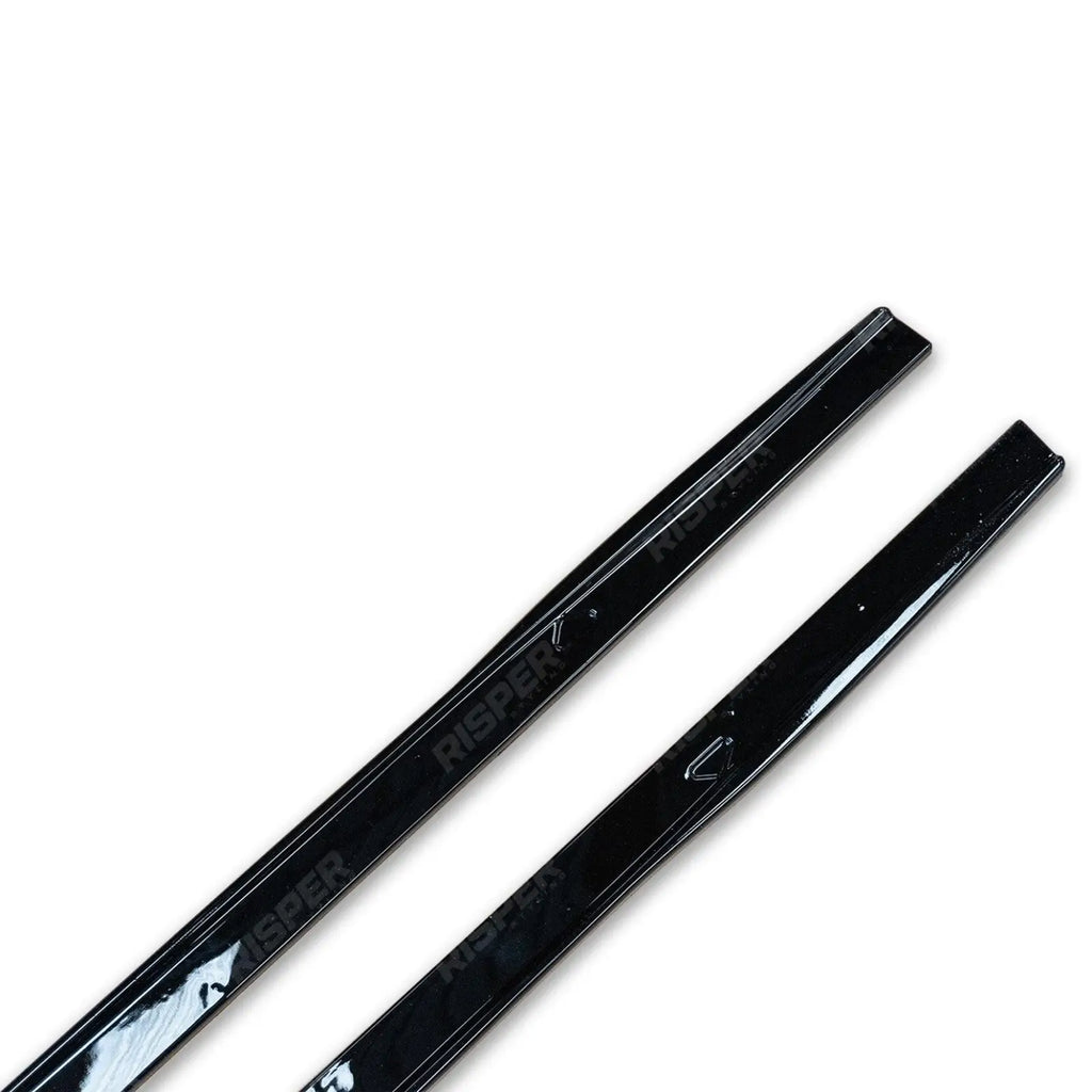 Gloss Black Side Skirt Splitters For Volkswagen Golf MK8 GTI/R 2020+