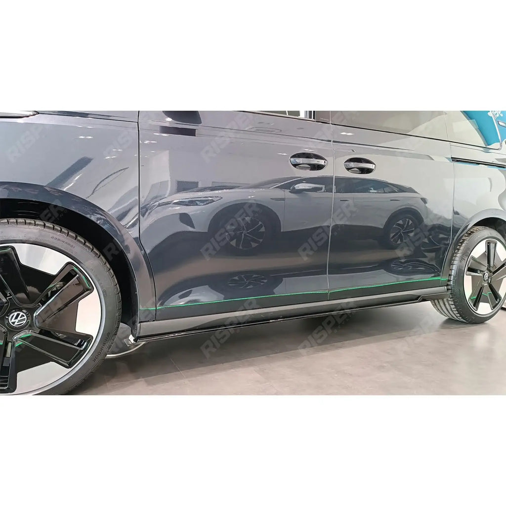 Gloss Black Side Skirt Splitters For VW ID BUZZ 2021+