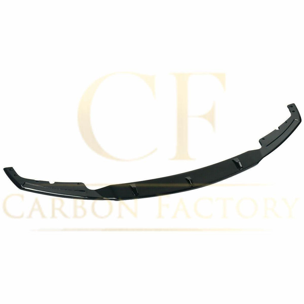 3D Style Gloss Black Front Splitter for BMW F30 F31 3 Series M Sport 12-19